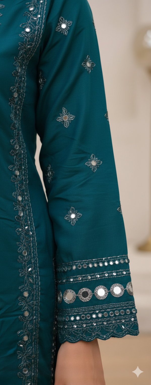 teal elegance